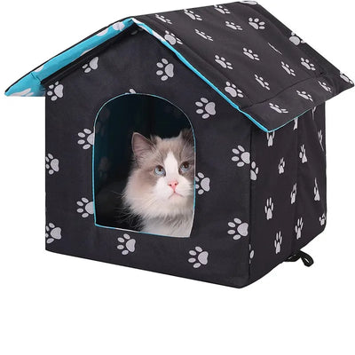 Comfortable waterproof pet shelter for cats and dogs